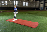 Portolite Baseball Pro Spiked Game Mat with No Lines-1