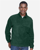 Harriton Men's Fleece Quarter-Zip Pullover-3