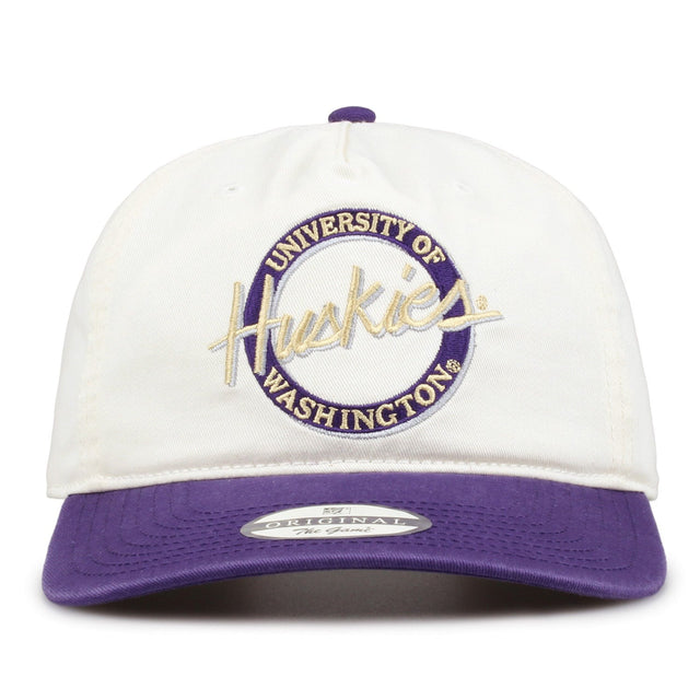 The Game Headwear Washington 5 Panel Twill with Oversize Bar Hat
