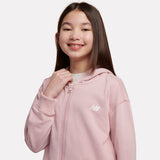 New Balance Girls' 9060 Graphic Cropped Zip Hoodie-3