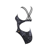 Mizuno Women's Exer Double Cross Back Swimsuit-2