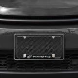 Rico Industries NHL  Detroit Red Wings Black 12" x 6" Chrome License Plate Frame-1