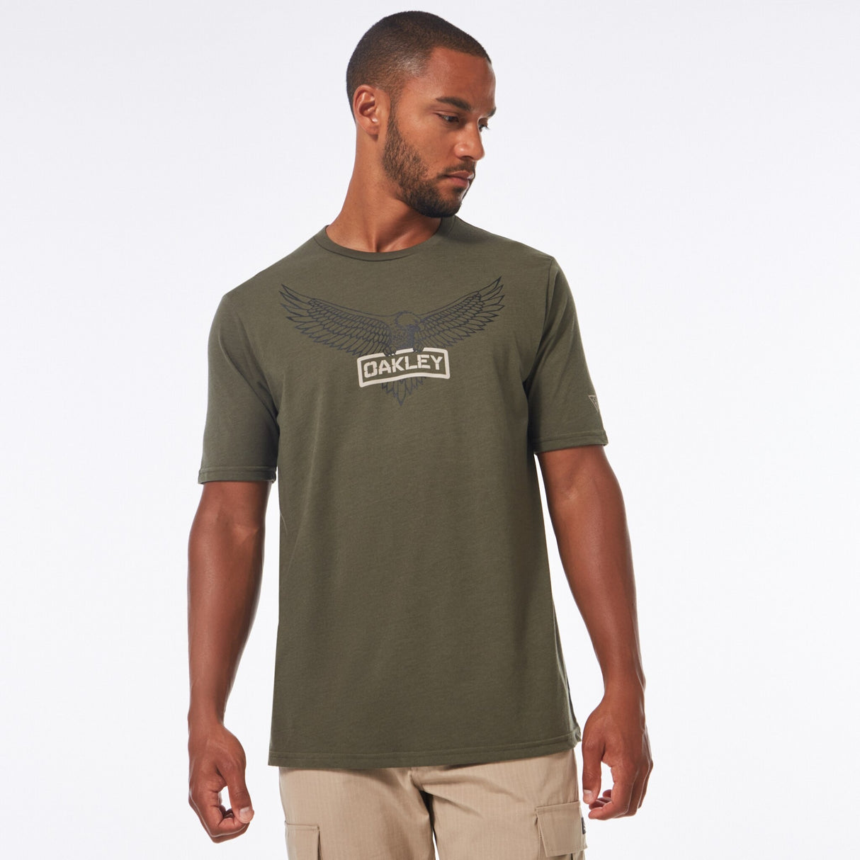 Men's Si Oakley Eagle Tab Tee-2