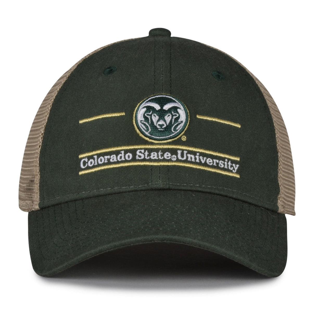 The Game Headwear Colorado State Split Bar Trucker Hat