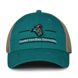 The Game Headwear Coastal Carolina Split Bar Trucker Hat