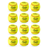 Dudley One Dozen NFHS Thunder Heat Leather Fastpitch Softballs-2