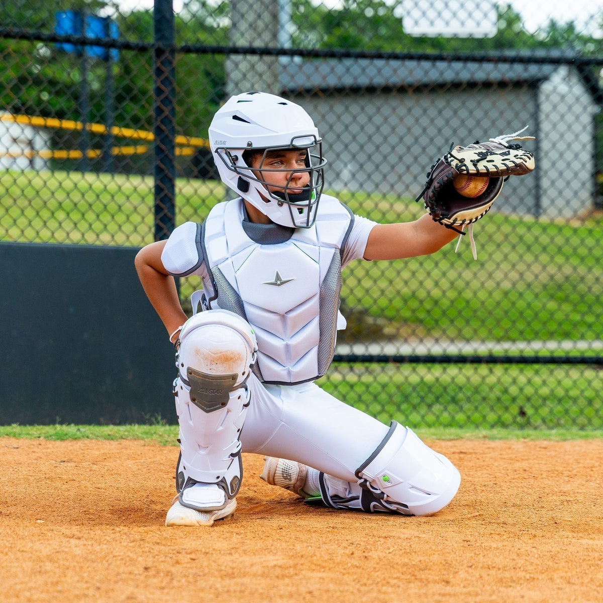 All Star MVP-PRO™ LT Series Baseball Catcher's Kit
-2