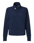 adidas Women's Fleece Quarter-Zip Pullover-1