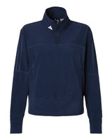 adidas Women's Fleece Quarter-Zip Pullover-1