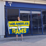 Rico Industries NFL  Los Angeles Rams Bold 3' x 5' Banner Flag-3
