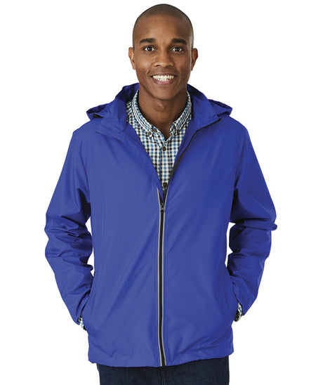 Charles River Unisex Pack-N-Go Full Zip Reflective Jacket-1