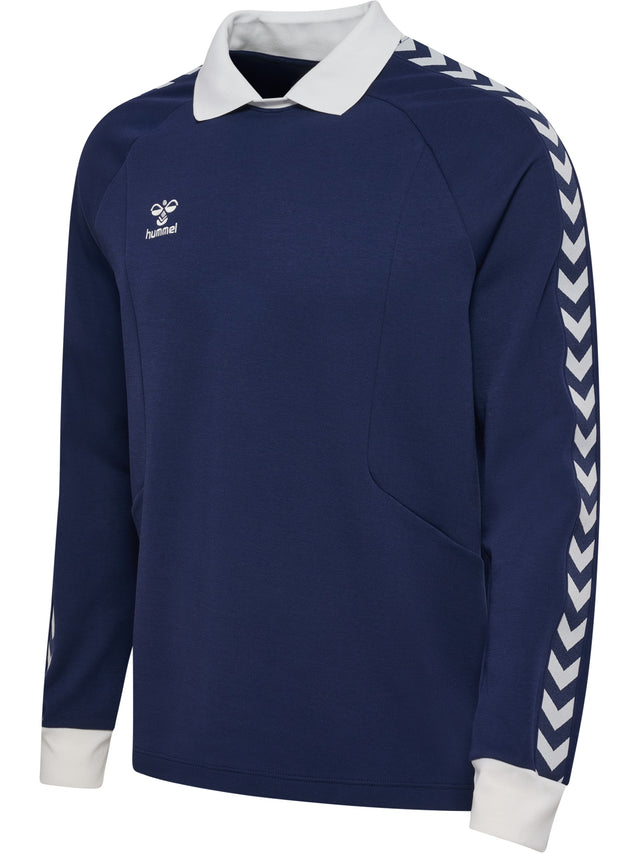 hummel Unisex Root Long Sleeve Polo-1