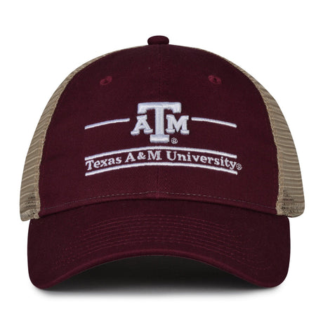 The Game Headwear Texas A&M Split Bar Trucker Hat