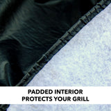 Rico Industries NFL  Carolina Panthers Black Deluxe Grill Cover-2