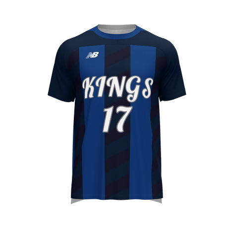 New Balance Short Sleeve Sublimated Stripe 2.0 Jersey League Outfitters