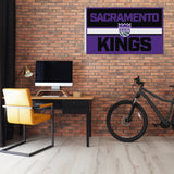 Rico Industries NBA  Sacramento Kings Bold 3' x 5' Banner Flag-1