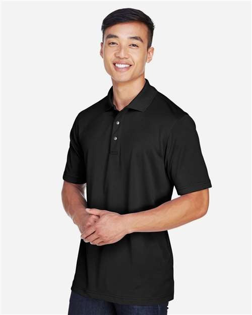 Harriton Men's Advantage Snag Protection Plus IL Snap Placket Polo-4