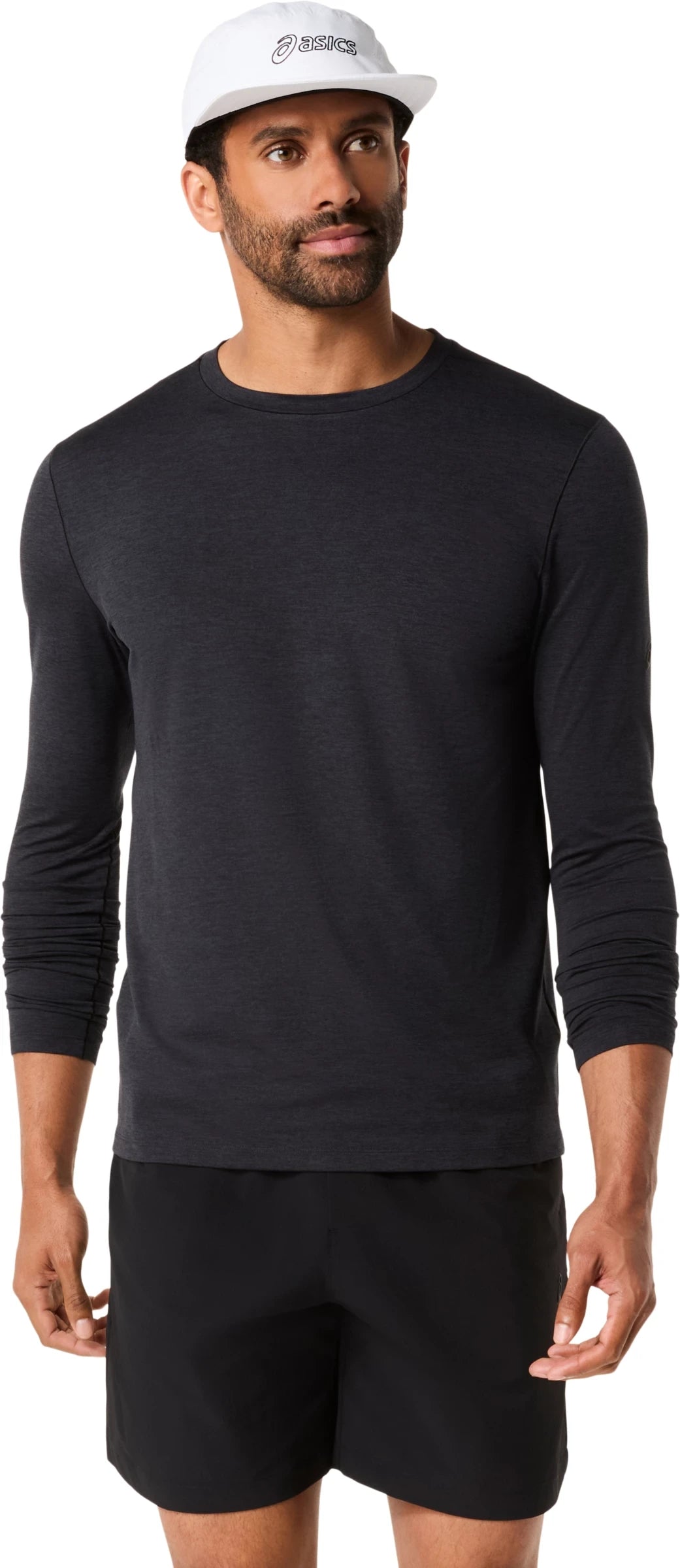 Asics Men's Refined Texture Long Sleeve Top-1