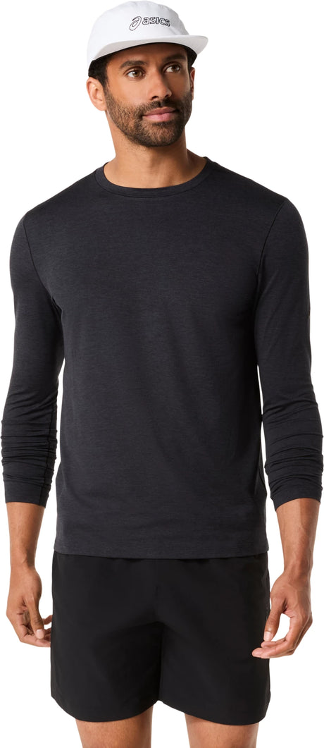 Asics Men's Refined Texture Long Sleeve Top-1
