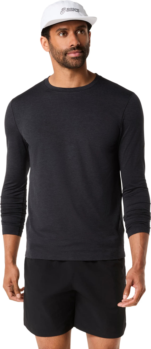 Asics Men's Refined Texture Long Sleeve Top-1