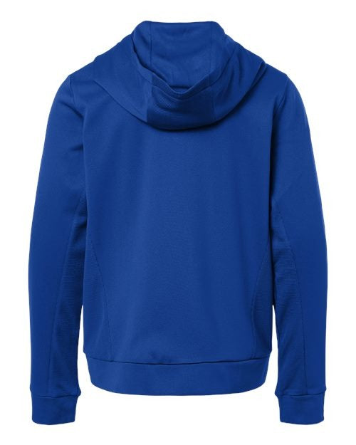 Team 365 Youth Squad Tech Fleece Hooded Full-Zip-2