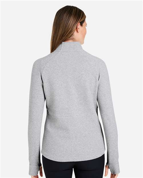 North End Women's Spirit Textured Quarter-Zip Pullover-5