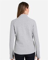 North End Women's Spirit Textured Quarter-Zip Pullover-5
