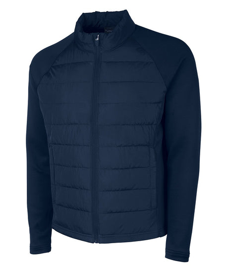 Charles River Men's Lotus Hybrid Puffer Jacket-4