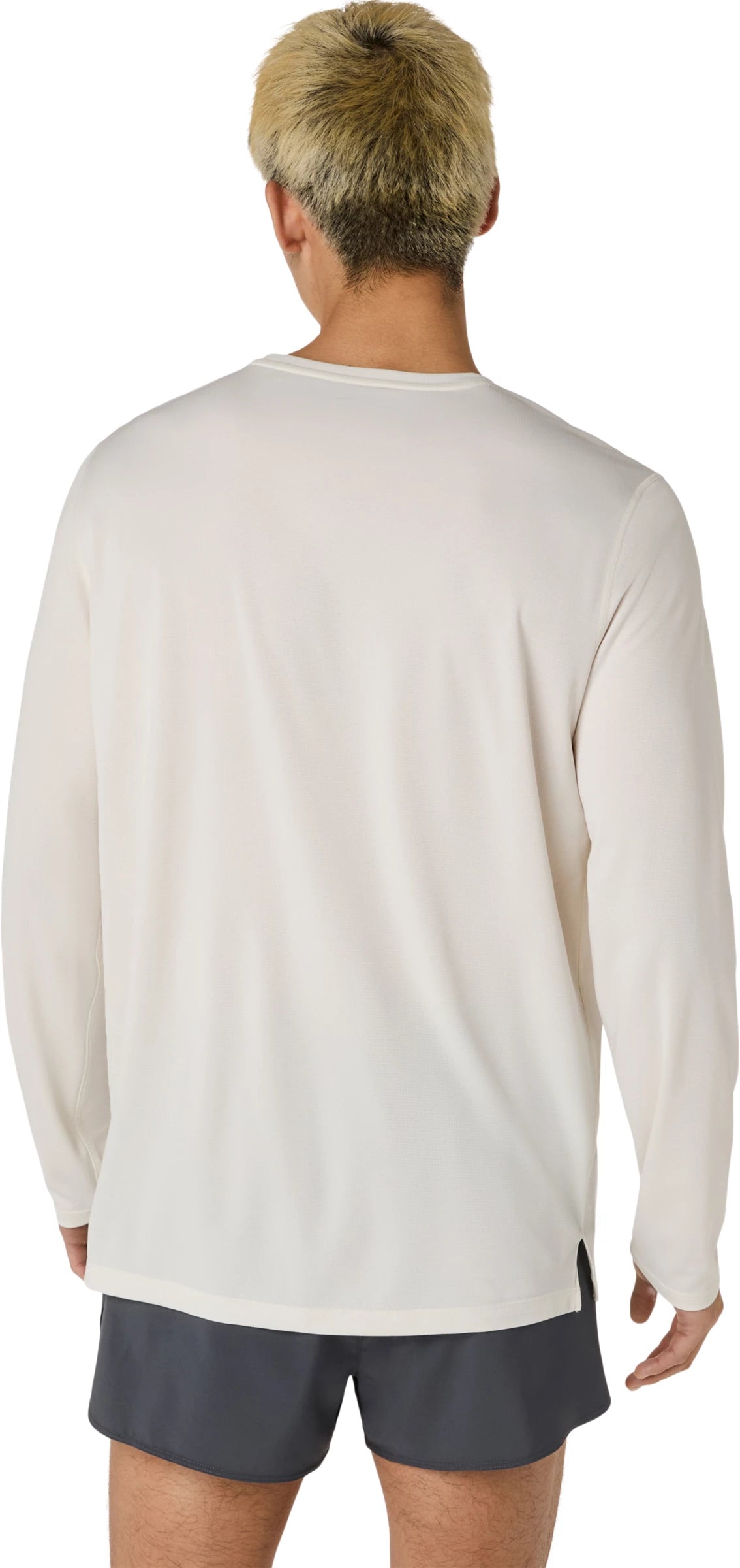 Asics Men's Silver Long Sleeve Top-2