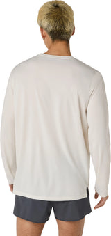 Asics Men's Silver Long Sleeve Top-2