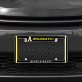 Rico Industries NCAA Appalachian State Mountaineers Classic 12" x 6" Chrome License Plate Frame-1
