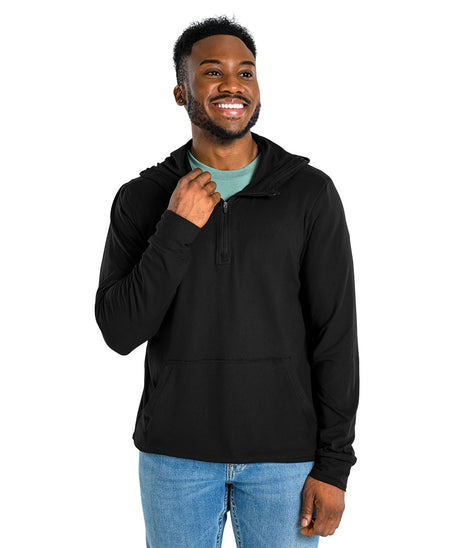 Charles River Men's Pulse Performance Quarter Zip Hoodie-1