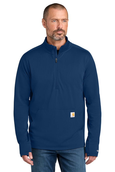 Carhartt Men's Force   1/2-Zip Grid Fleece CT107814