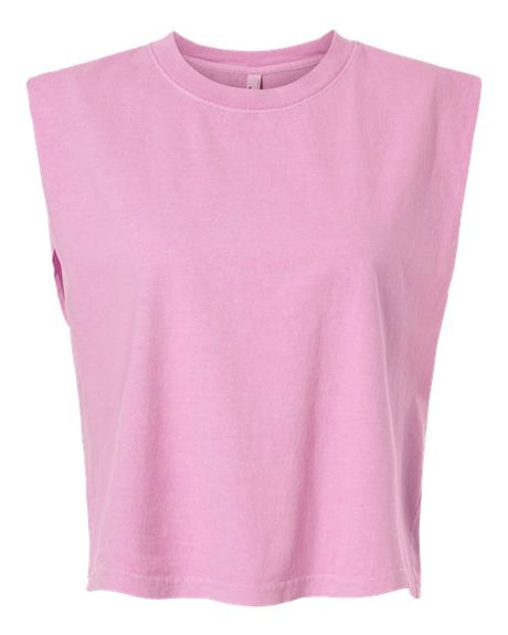 American Apparel Women's Garment-Dyed Heavyweight Muscle Tee-1