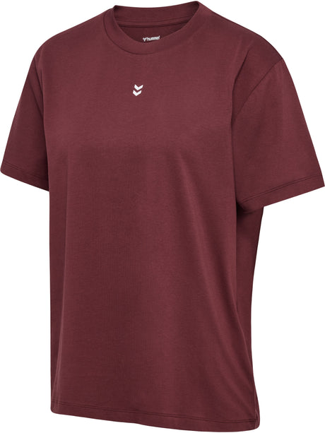 hummel Women's Frame Cotton Short Sleeve T-Shirt-1