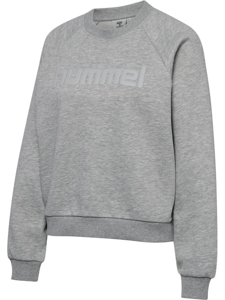 hummel Women's Keeper Boxy Graphic Crewneck-1
