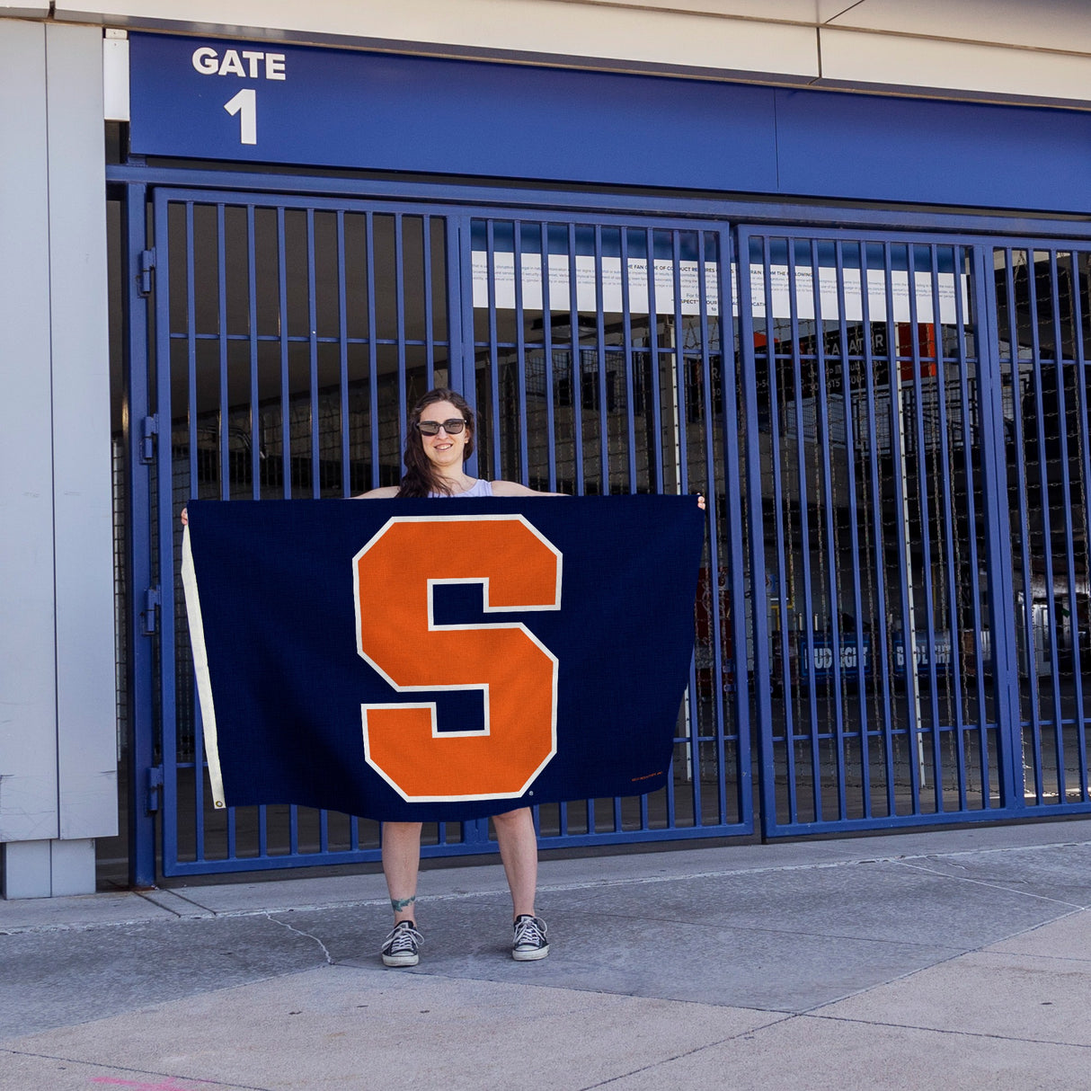 Rico Industries NCAA Syracuse Orange Standard 3' x 5' Banner Flag-4
