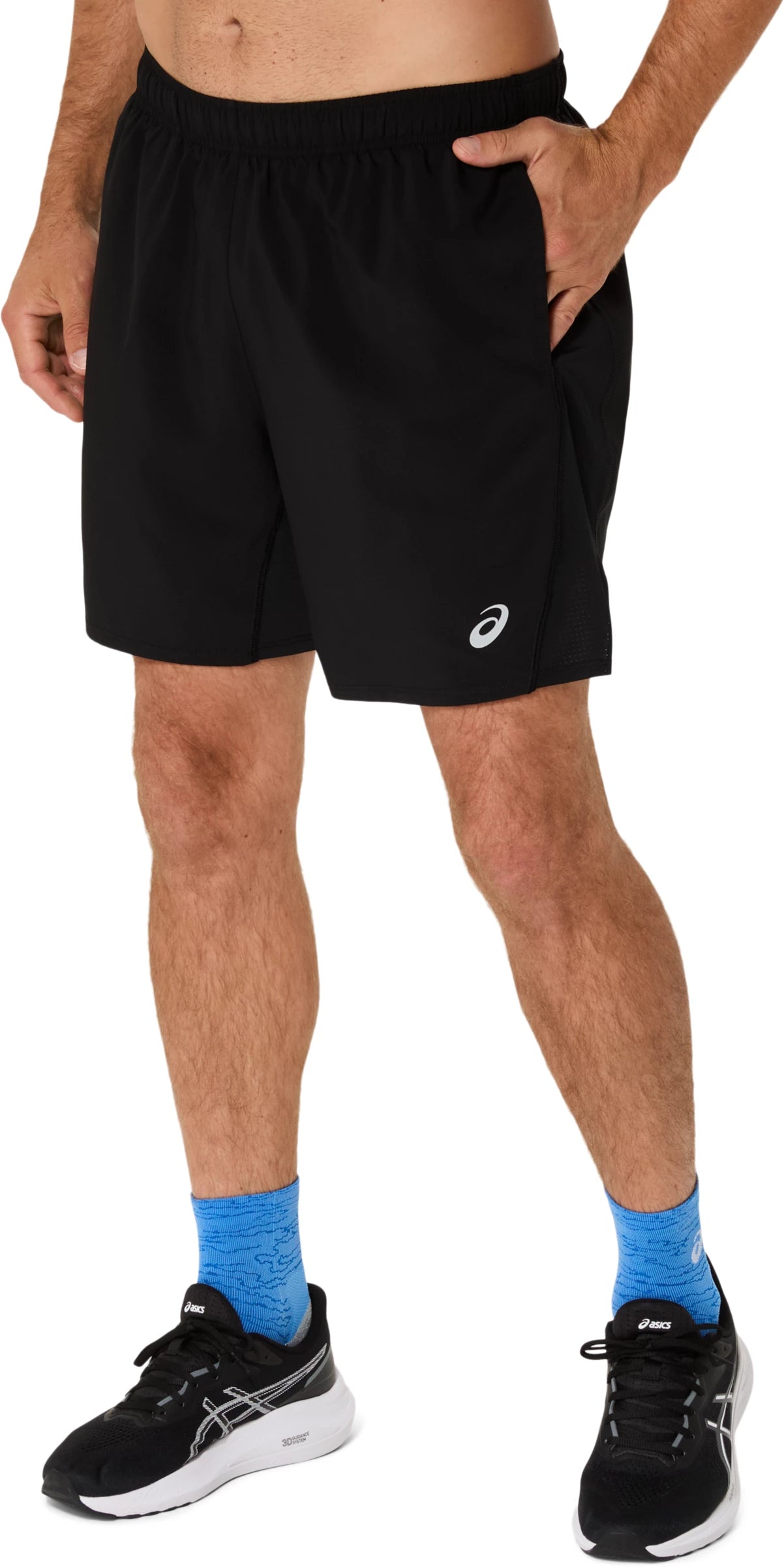 Asics Men's Silver 7-Inch Shorts-3