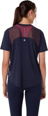 Asics Women's Road Short Sleeve Top-2