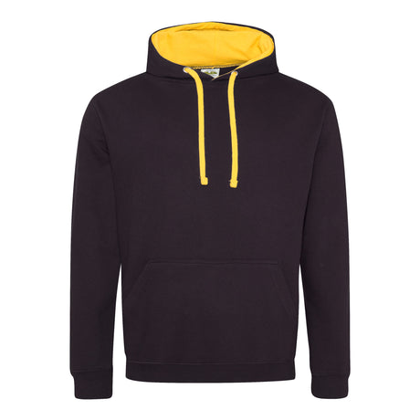 A4 Men's Varsity Contrast Hoodie