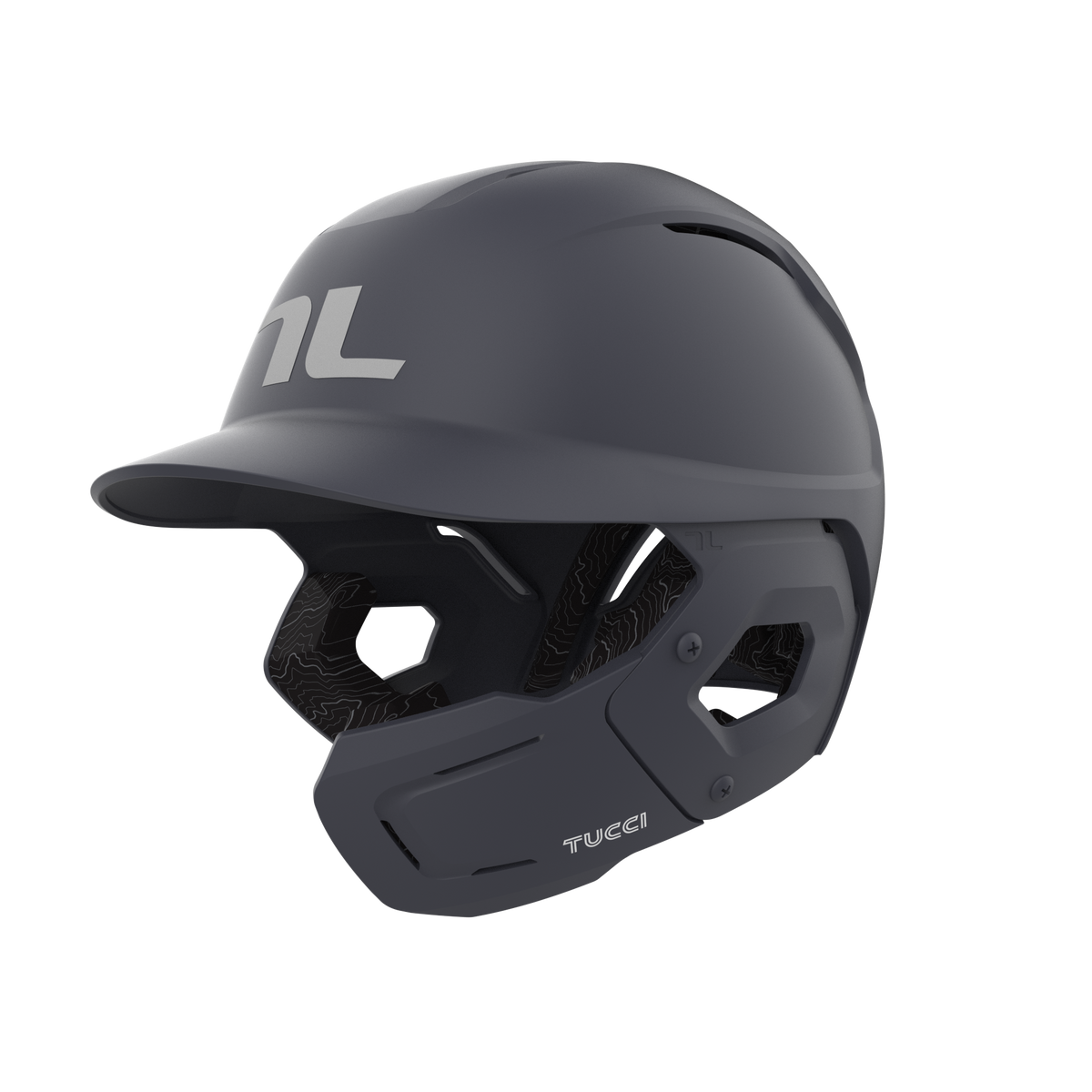 Tucci Potenza Baseball Batting Helmet With Jaw Guard-37
