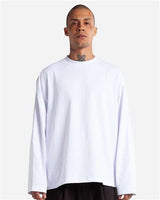 Shaka Wear Men's Max Heavyweight Oversized Long Sleeve T-Shirt-1