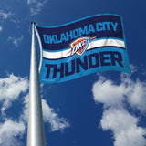 Rico Industries NBA  Oklahoma City Thunder Bold 3' x 5' Banner Flag-2