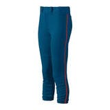 Mizuno Girl's Belted Piped Softball Pants