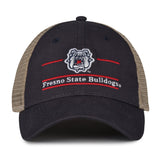 The Game Headwear Fresno State Split Bar Trucker Hat