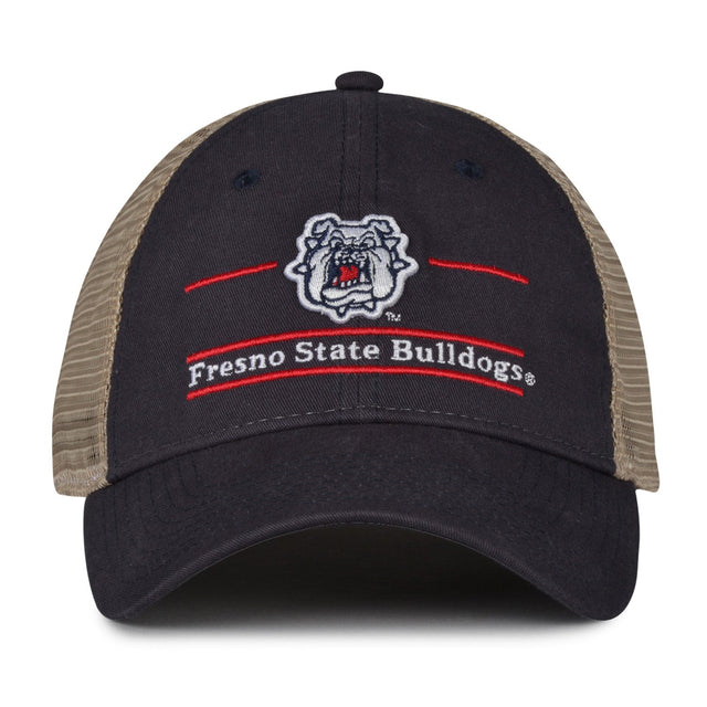 The Game Headwear Fresno State Split Bar Trucker Hat