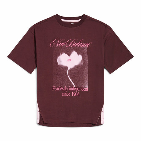 New Balance Girls' Rooted Floral Graphic T-Shirt-1