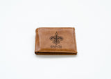 Rico Industries NFL  New Orleans Saints  Laser Engraved Billfold Wallet-2
