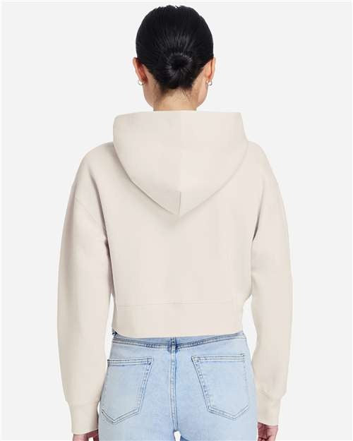 Lane Seven Women's Relaxed Cropped Full-Zip Hoodie Sweatshirt-5