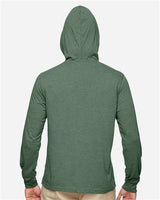 econscious Men's Eco Jersey Pullover Hooded Long Sleeve T-Shirt-3